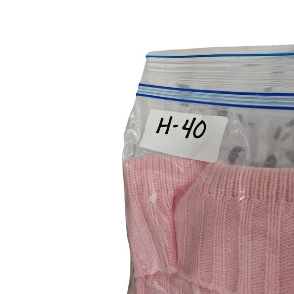 Vintage Pink Fruit Hand Loomed Cardigan Sweater By Rosanna Size M 70s Whimsical - Picture 8 of 8